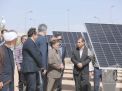 گزارش تصویری افتتاح نیروگاه خورشیدی ترکیبی